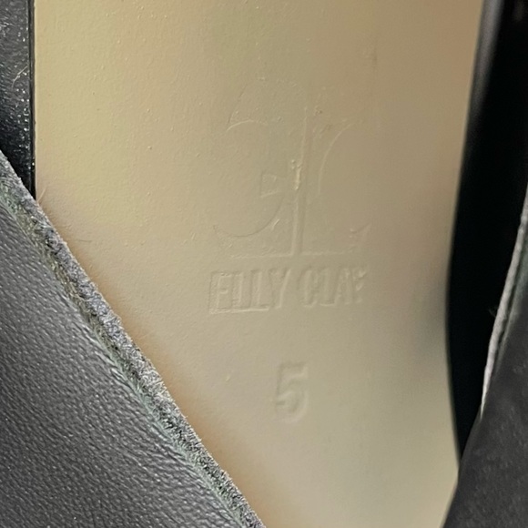 Elly Clay Black Missy Spiked Platform Boot Size 5 - Picture 8 of 9